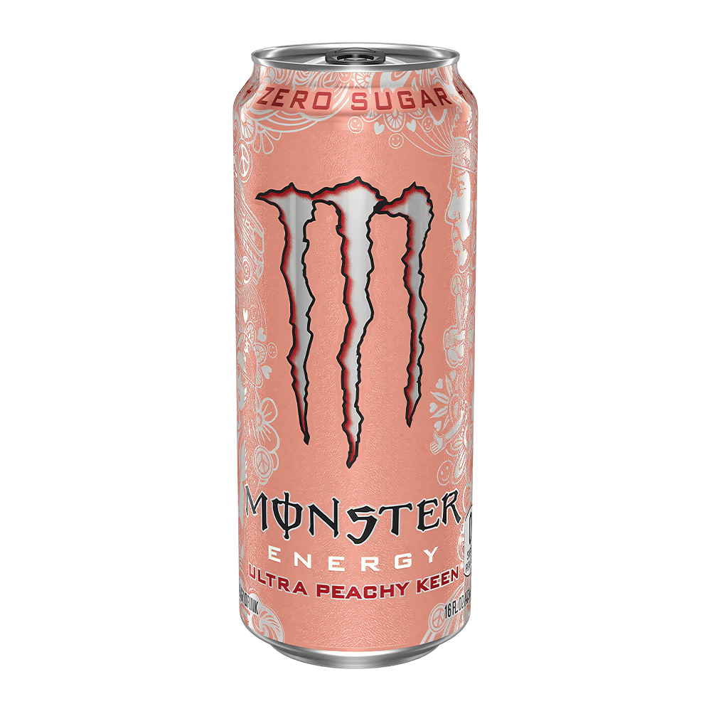 Monster Energy Ultra Peachy Keen MONSTER ENERGY ULTRA PEACHY KEEN ZERO-SUGAR | 500ML — изображение 1